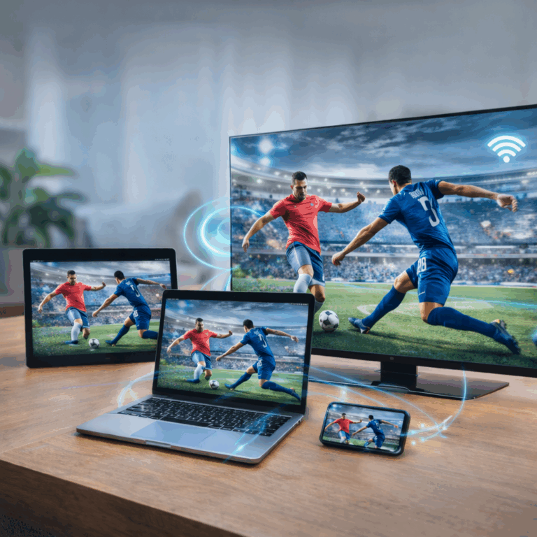 Sledování televize na všech zařízeních přes internet