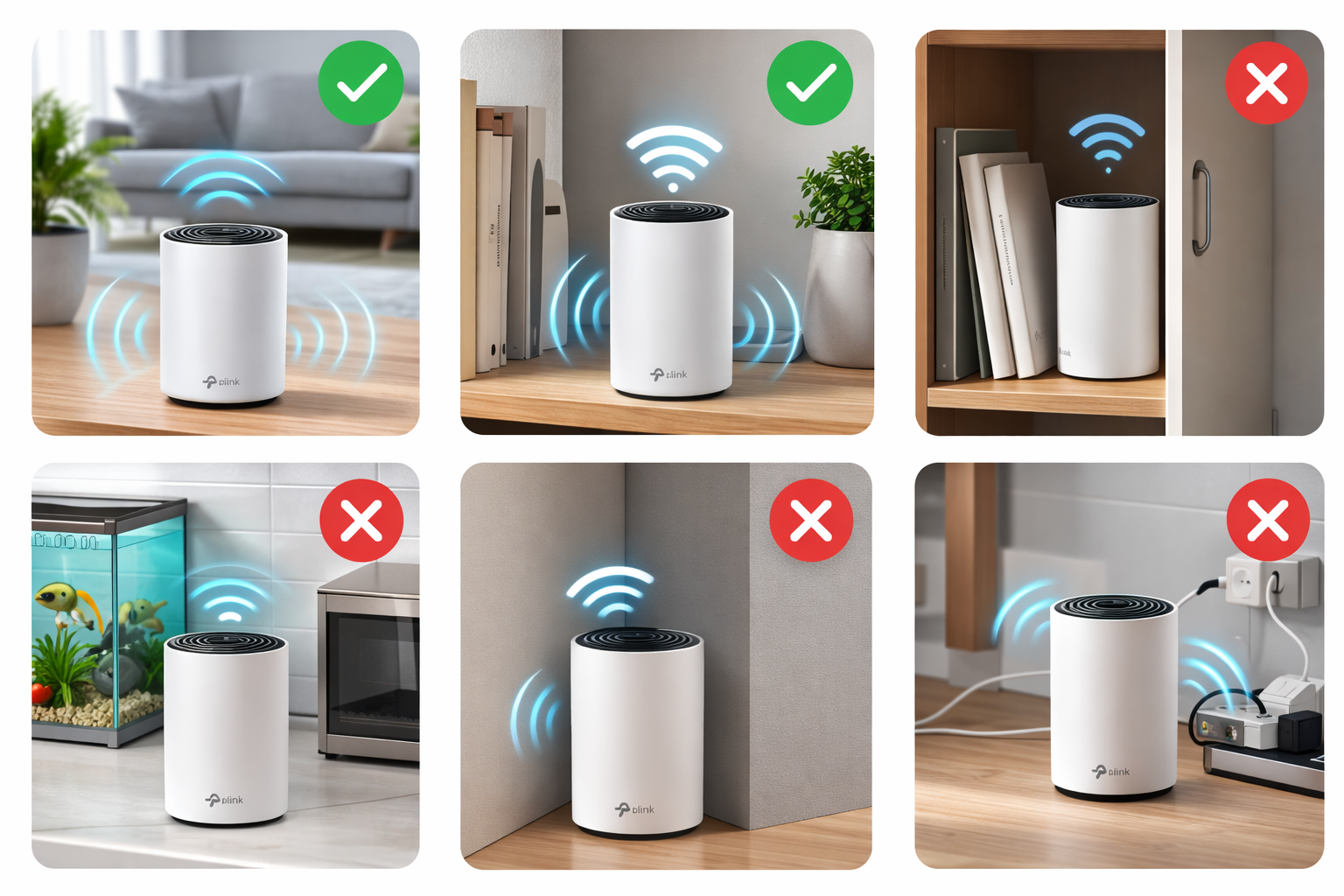 Správné umístění routeru Deco - návod kam umístit a kam ne